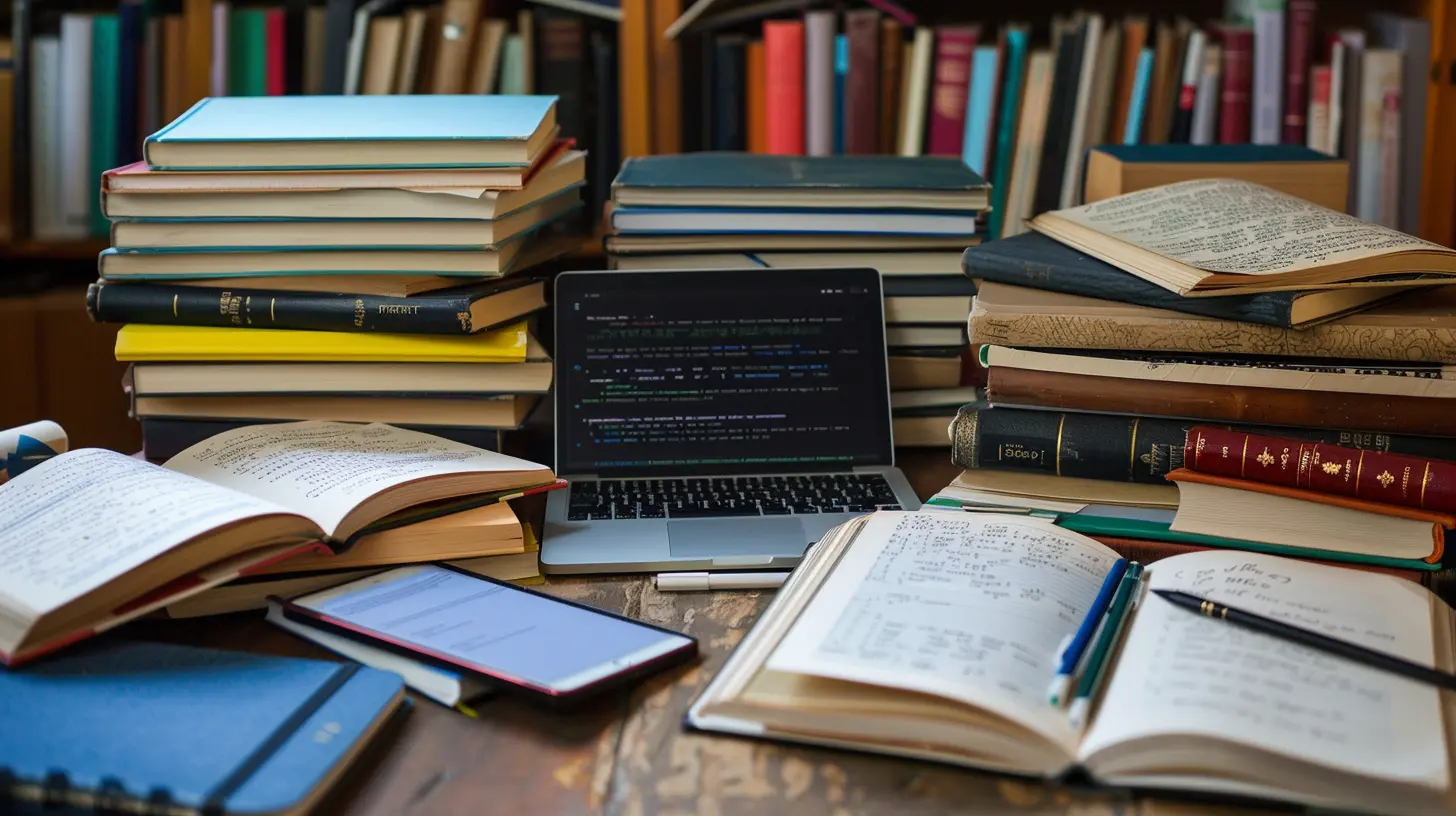 Kreatives Schreiben und Bücher